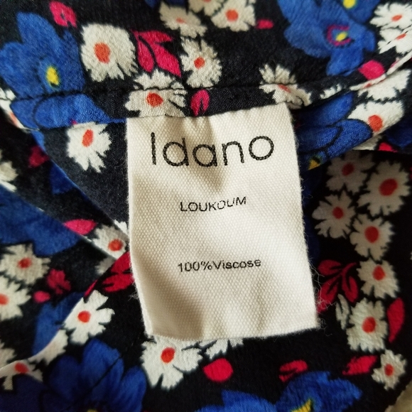 IDANO Loukoum Mini Floral Dress Size 6 - Picture 9 of 14